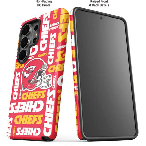 NFL Kansas City Chiefs Red Blast Galaxy S26 Ultra Impact Case