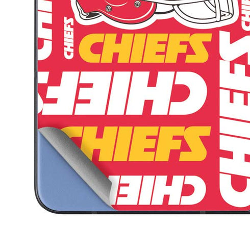 NFL Kansas City Chiefs Red Blast Galaxy Z Fold5 5G Skin