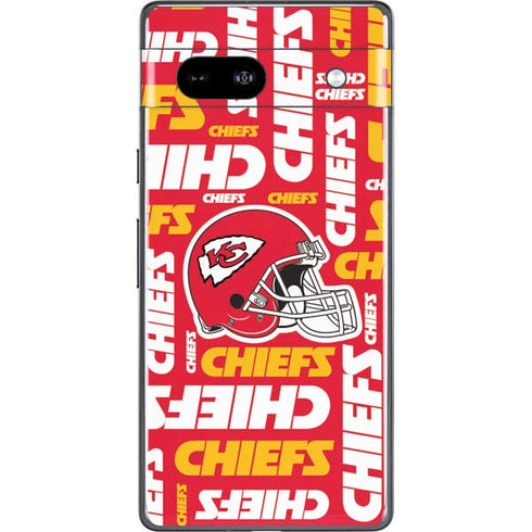 NFL Kansas City Chiefs Red Blast Google Pixel 7a Skin