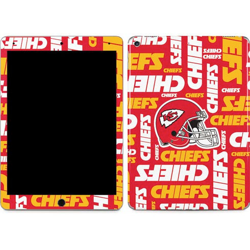 NFL Kansas City Chiefs Red Blast iPad Skins