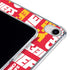 NFL Kansas City Chiefs Red Blast iPad 11th Gen (2025) Clear Case