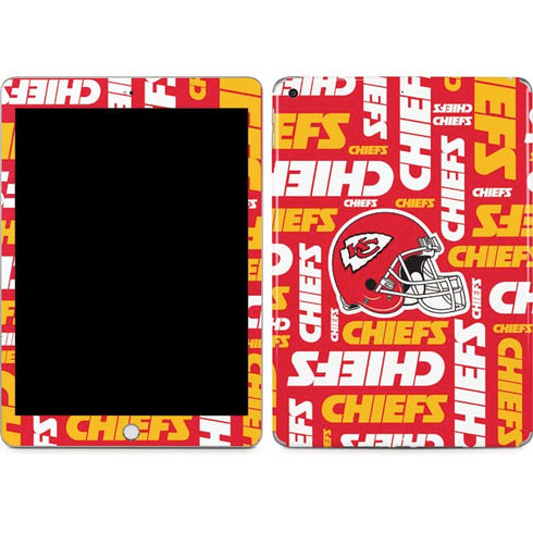 NFL Kansas City Chiefs Red Blast Apple iPad Skin