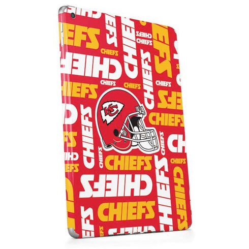 NFL Kansas City Chiefs Red Blast Apple iPad Skin