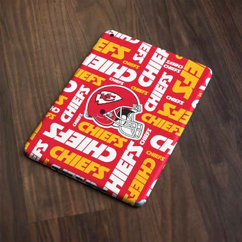 NFL Kansas City Chiefs Red Blast Apple iPad Skin