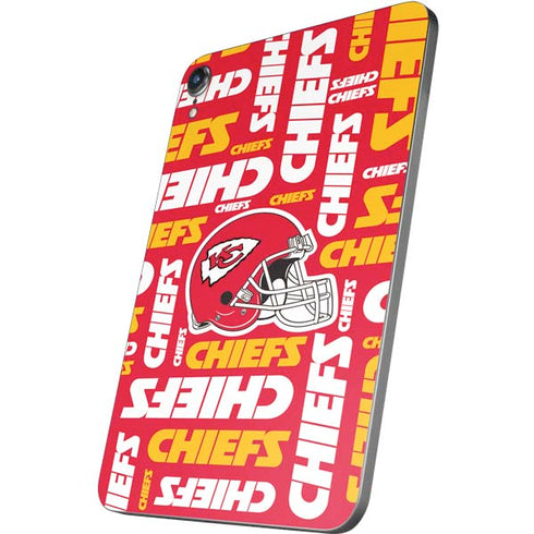 NFL Kansas City Chiefs Red Blast Apple iPad Mini Skin
