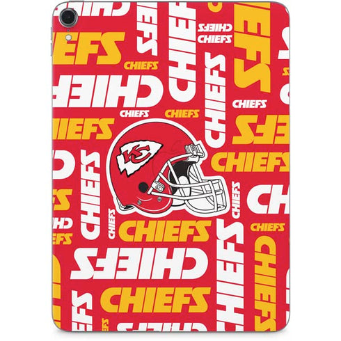 NFL Kansas City Chiefs Red Blast Apple iPad Pro Skin
