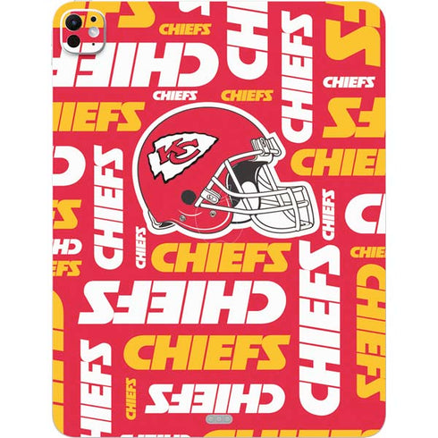 NFL Kansas City Chiefs Red Blast iPad Pro 13in M4 (2024) Skin