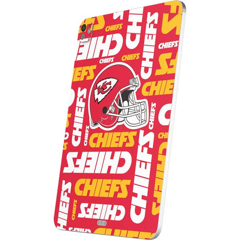 NFL Kansas City Chiefs Red Blast iPad Pro 13in M4 (2024) Skin
