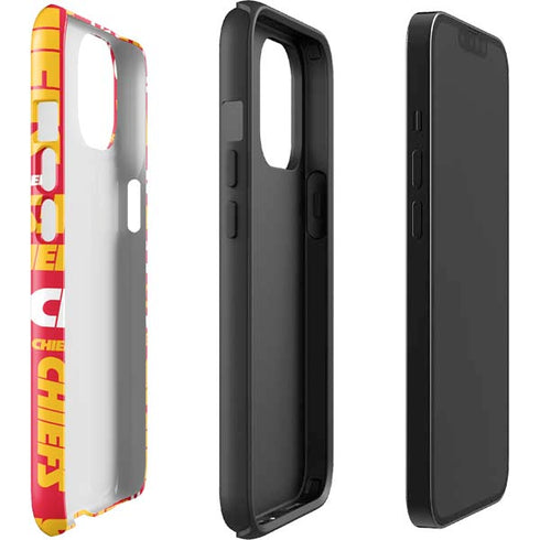 NFL Kansas City Chiefs Red Blast iPhone 15 Impact Case