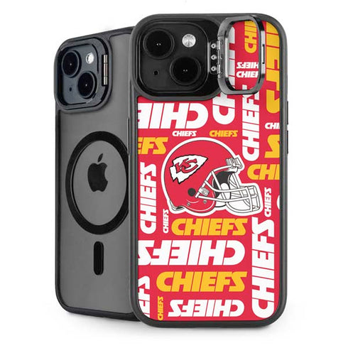 NFL Kansas City Chiefs Red Blast iPhone 15 Plus Kickstand Case