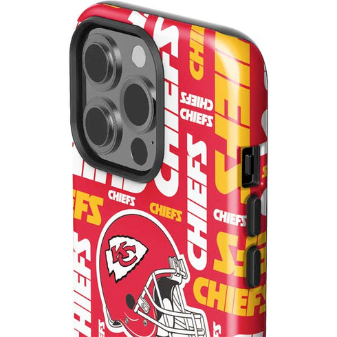 NFL Kansas City Chiefs Red Blast iPhone 15 Pro Impact Case