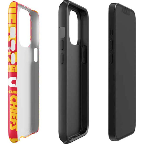 NFL Kansas City Chiefs Red Blast iPhone 15 Pro Impact Case