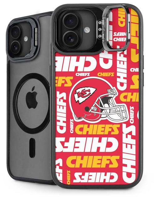 NFL Kansas City Chiefs Red Blast iPhone 16 Kickstand Case