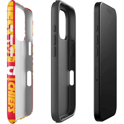 NFL Kansas City Chiefs Red Blast iPhone 16 Pro Impact Case