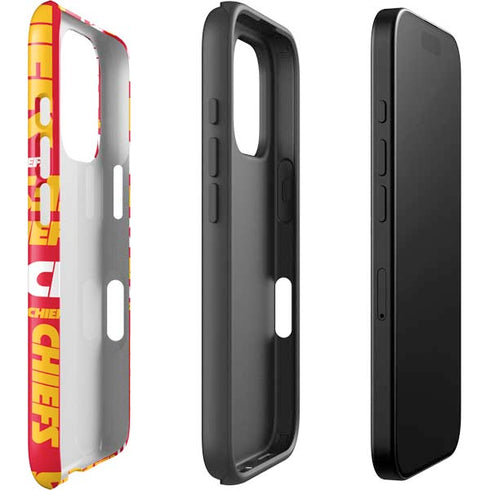 NFL Kansas City Chiefs Red Blast iPhone 16 Pro Max Impact Case