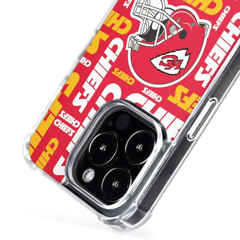 NFL Kansas City Chiefs Red Blast iPhone 16 Pro Max MagSafe Case