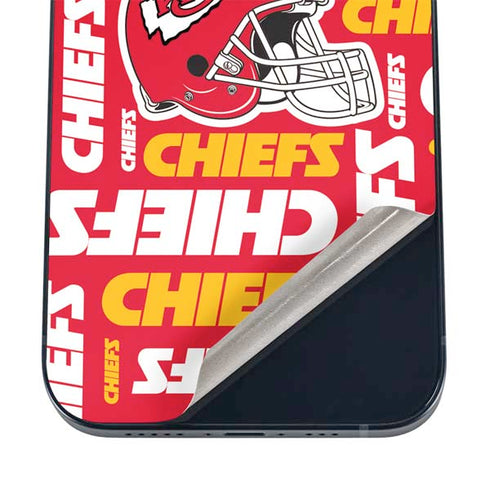 NFL Kansas City Chiefs Red Blast iPhone 16 Skin