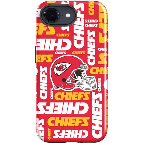 NFL Kansas City Chiefs Red Blast iPhone 16e Impact Case