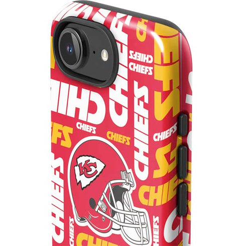 NFL Kansas City Chiefs Red Blast iPhone 16e Impact Case