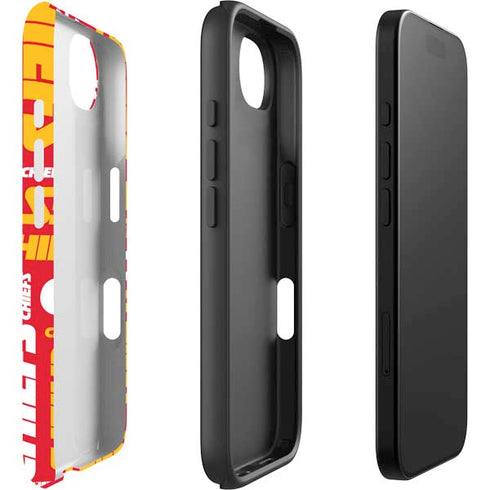 NFL Kansas City Chiefs Red Blast iPhone 16e Impact Case