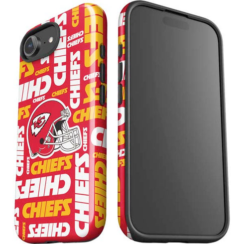 NFL Kansas City Chiefs Red Blast iPhone 16e Impact Case