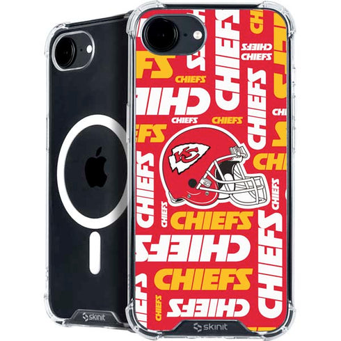 NFL Kansas City Chiefs Red Blast iPhone 16e MagSafe Case