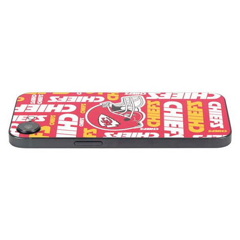 NFL Kansas City Chiefs Red Blast iPhone 16e Skin