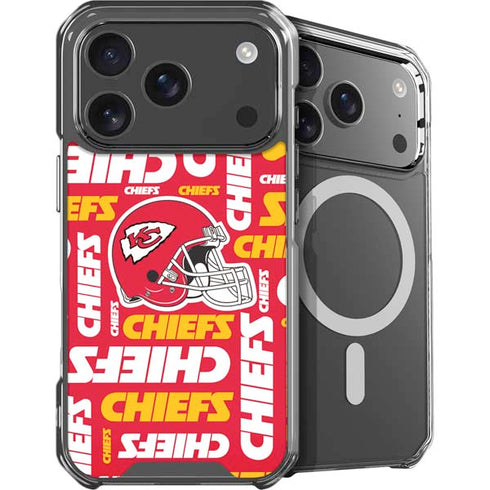 NFL Kansas City Chiefs Red Blast iPhone 18 Pro MagSafe Case