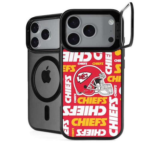 NFL Kansas City Chiefs Red Blast iPhone 18 Pro Max Kickstand Case