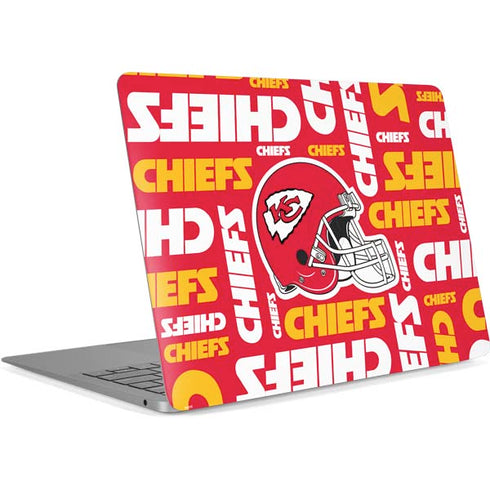 NFL Kansas City Chiefs Red Blast Apple MacBook Air Skin