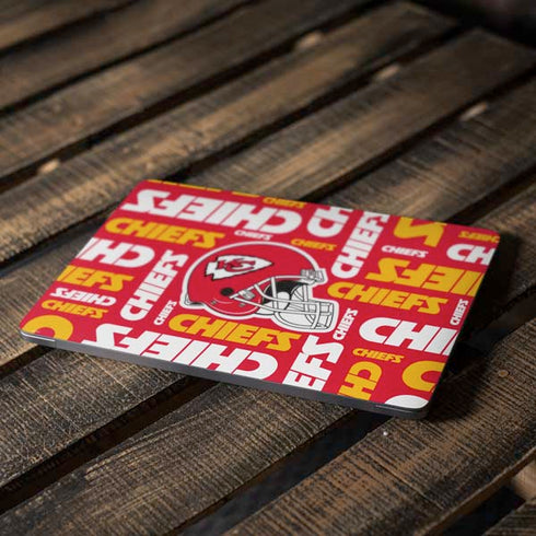 NFL Kansas City Chiefs Red Blast Apple MacBook Air Skin