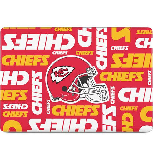 NFL Kansas City Chiefs Red Blast MacBook Skins