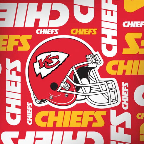NFL Kansas City Chiefs Red Blast MacBook Skins