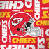 NFL Kansas City Chiefs Red Blast MacBook Skins