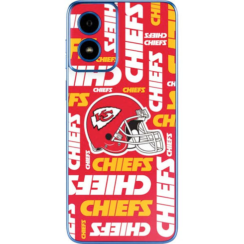 NFL Kansas City Chiefs Red Blast Moto G Play 4G (2024) Skin