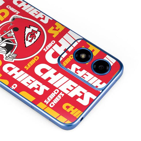 NFL Kansas City Chiefs Red Blast Moto G Play 4G (2024) Skin