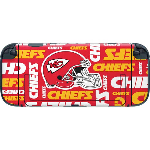 NFL Kansas City Chiefs Red Blast Nintendo Switch 2 (2025) with Joy-Con Skin
