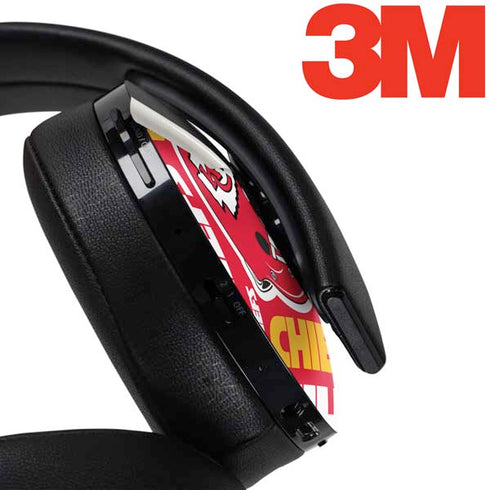 NFL Kansas City Chiefs Red Blast PlayStation 4 Gold Wireless Headset Skin