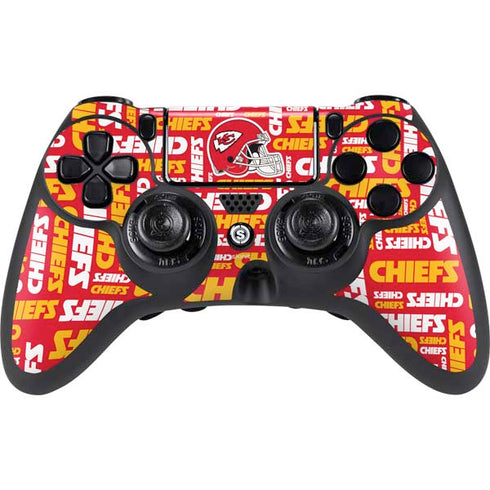 NFL Kansas City Chiefs Red Blast PlayStation PS4 Skins