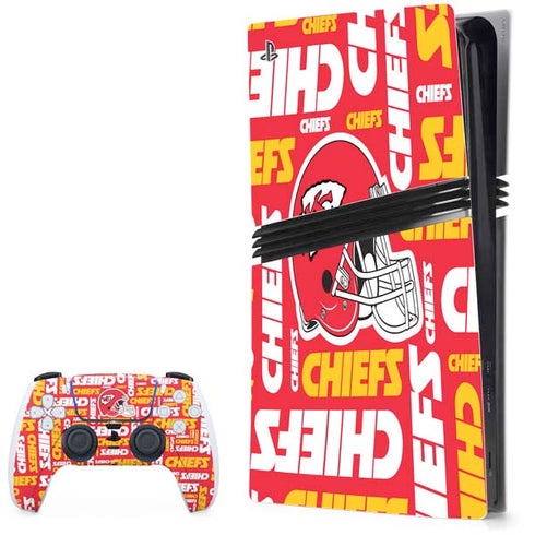 NFL Kansas City Chiefs Red Blast PlayStation PS5 Skins