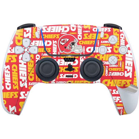 NFL Kansas City Chiefs Red Blast PS5 Pro Bundle Skin
