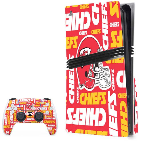 NFL Kansas City Chiefs Red Blast PlayStation PS5 Skins