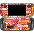 NFL Kansas City Chiefs Red Blast Steam Deck Handheld Gaming Computer OLED Skin