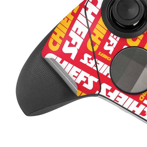 NFL Kansas City Chiefs Red Blast Xbox Elite Wireless Controller Series 2 Skin