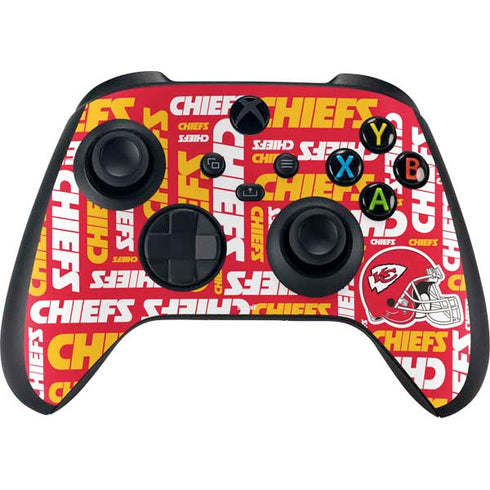NFL Kansas City Chiefs Red Blast Xbox Series X Bundle Skin