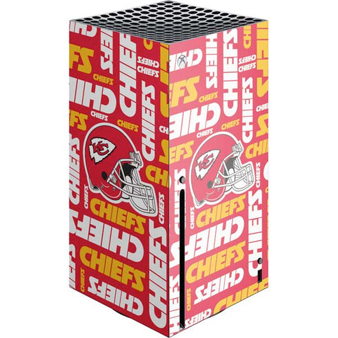 NFL Kansas City Chiefs Red Blast Xbox Series X Skins