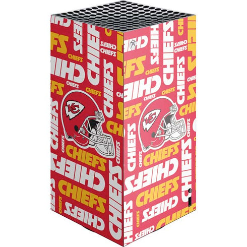 NFL Kansas City Chiefs Red Blast XBox Series X Digital Edition Console Skin