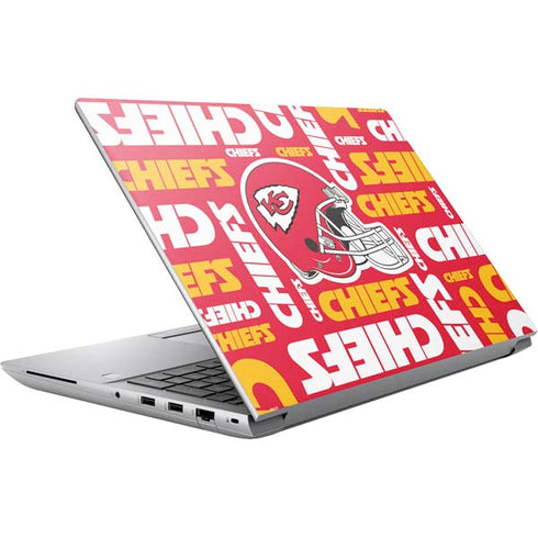 NFL Kansas City Chiefs Red Blast HP ZBook Fury 16 G10 Skin