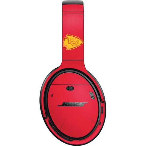 NFL Kansas City Chiefs Red Performance Series Bose QuietComfort 35 Headphones Skin
