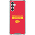 NFL Kansas City Chiefs Red Performance Series Galaxy A16 5G Clear Case